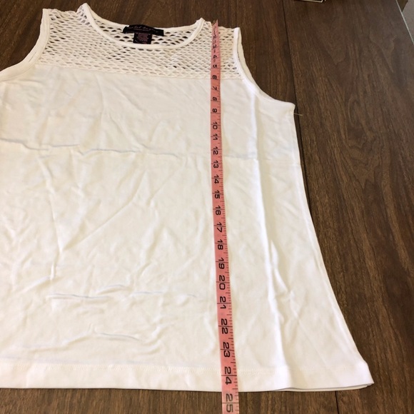 Isabel Hayley sleeveless top mesh detail S - Picture 5 of 8